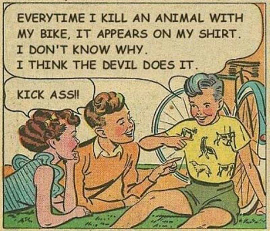 funny-kid-animal-comic-vintage