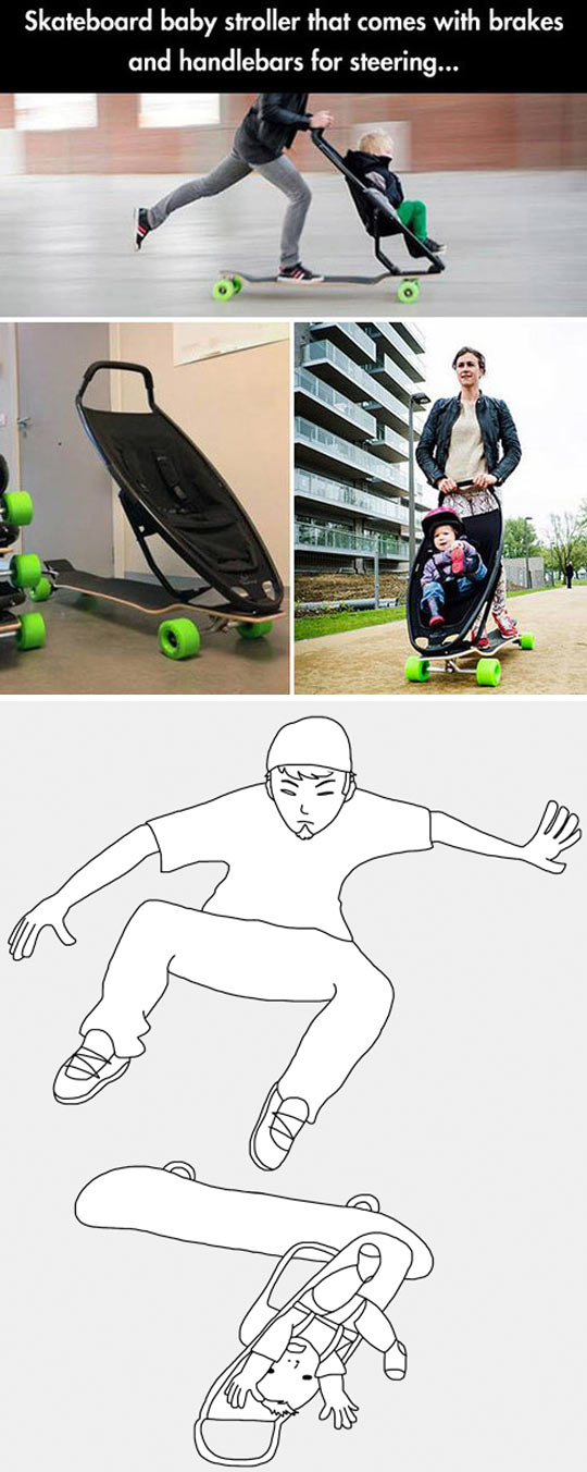 funny-skateboard-baby-stroller-mom
