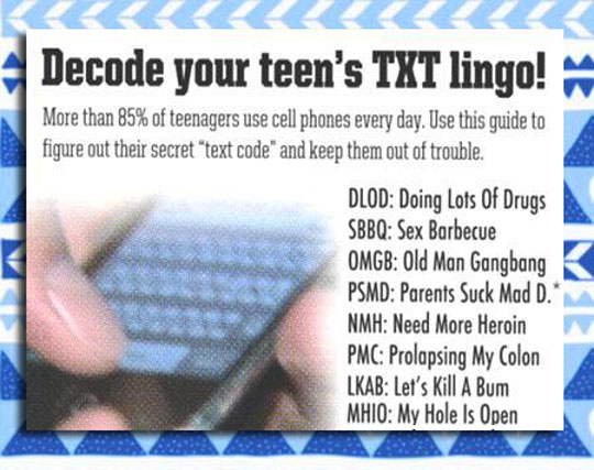 Decode Your Teen’s Texting Lingo