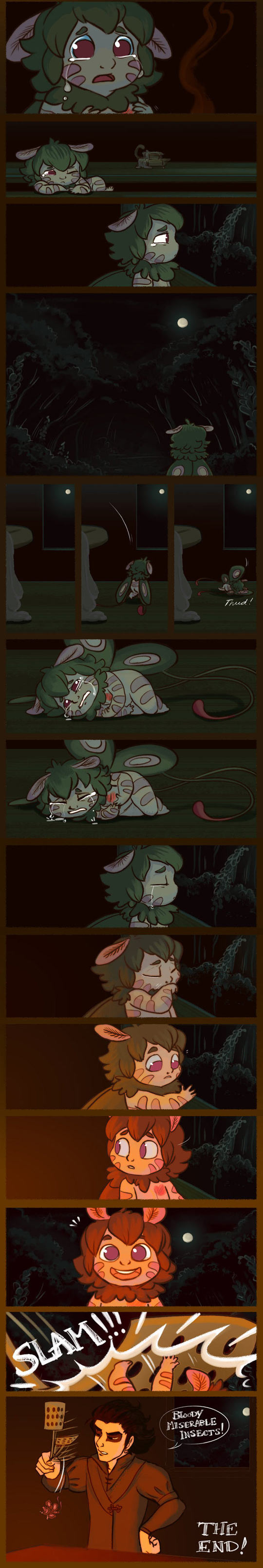 cool-candle-moth-comic-insect