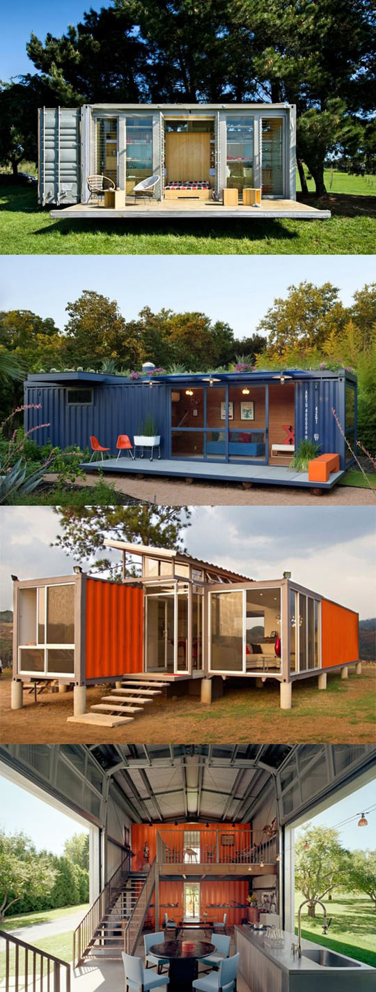 Homes Made From Shipping Containers