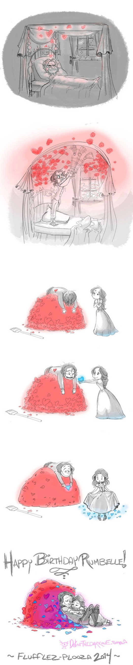 cool-story-cartoon-love-hearts-maid-happy