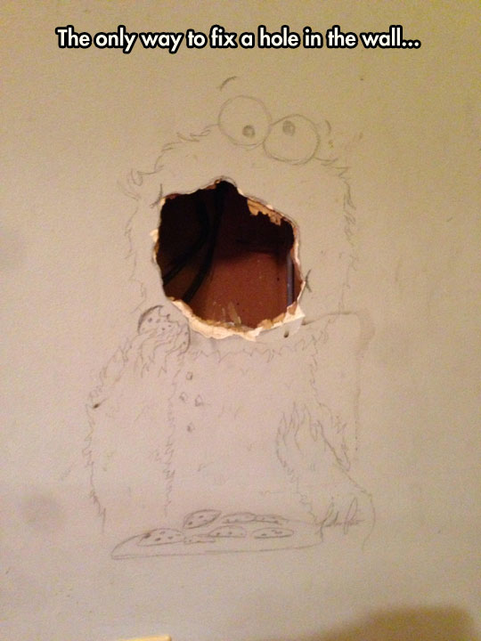 Wall Hole Art