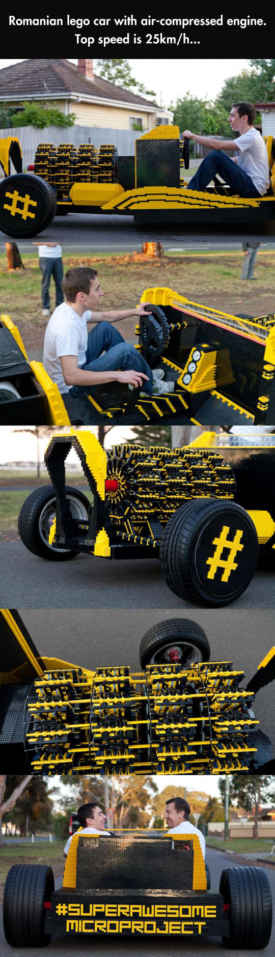 Romanian LEGO Car
