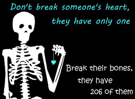 Don’t Break Someone’s Heart