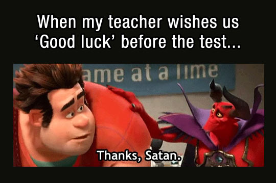 Thanks, Teachers