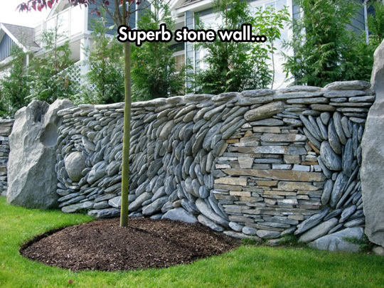 Superb Stone Wall