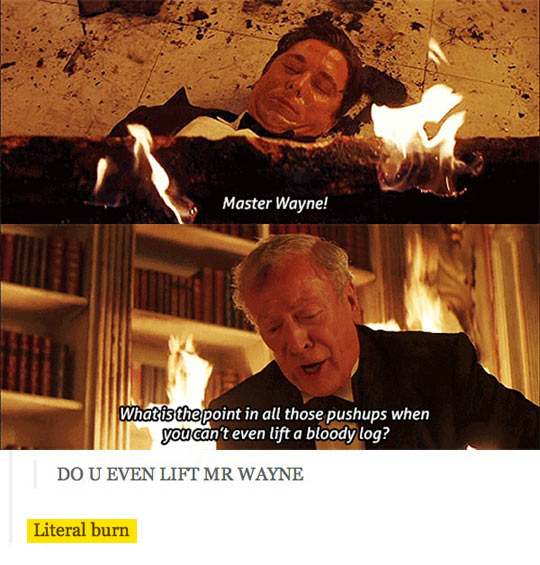 Alfred Has Had It