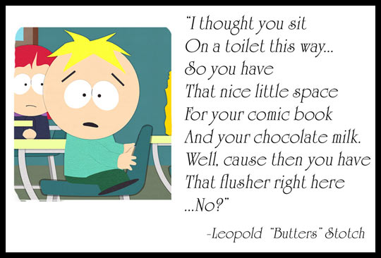 funny-Butters-toilet-sitting-quote
