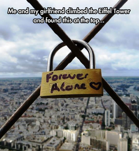 Forever Alone Lock