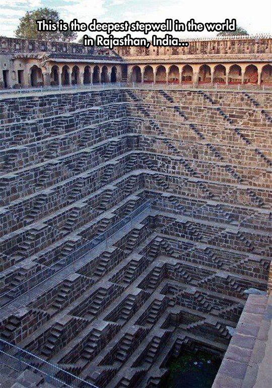 The Deepest Stepwell
