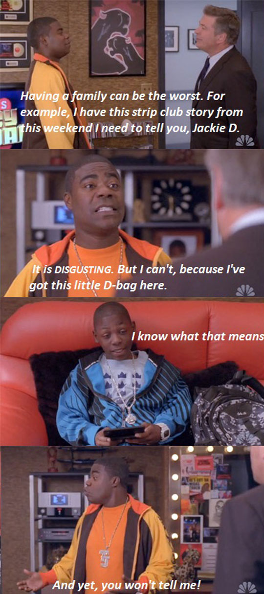 Excellent Delivery By Tracy Morgan