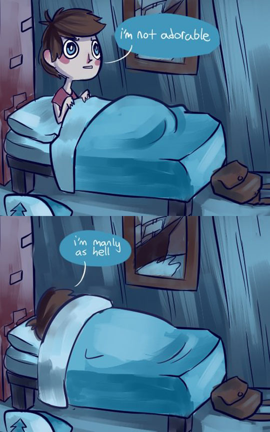 funny-manly-cartoon-guy-angry-bed