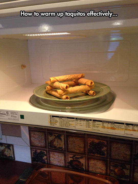 Taquitos In The Microwave