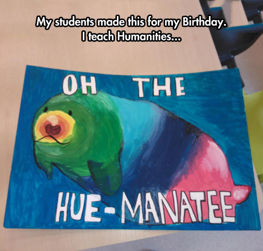 funny-painting-manatee-color-sign