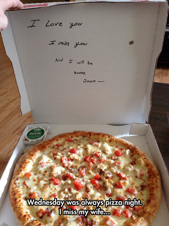 Pizza Box Message