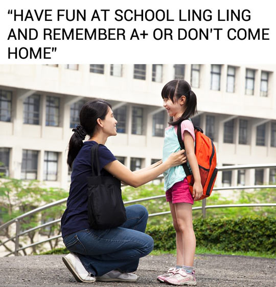 Asian Kids Have A Hard Childhood