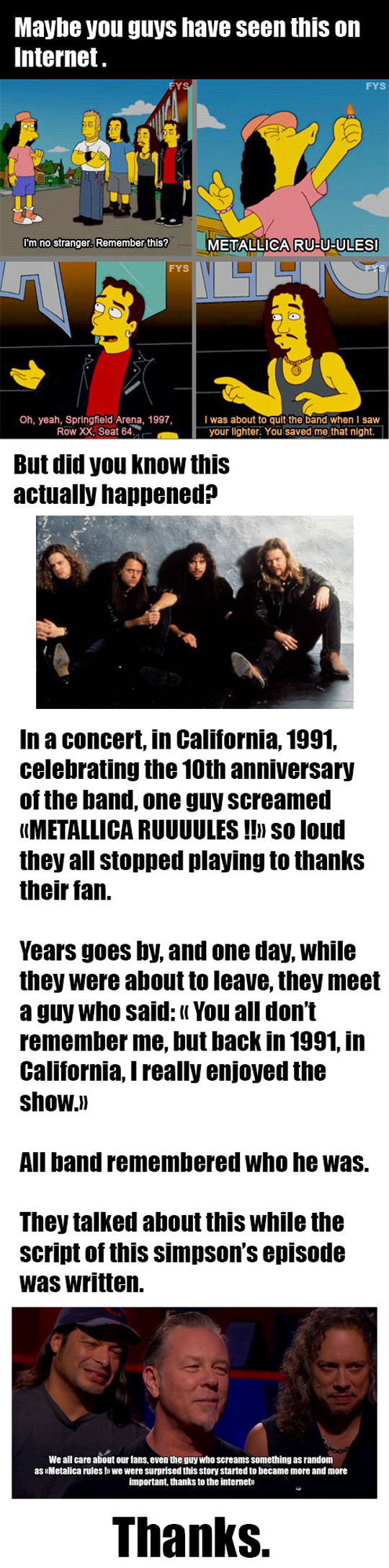 True Story About Metallica