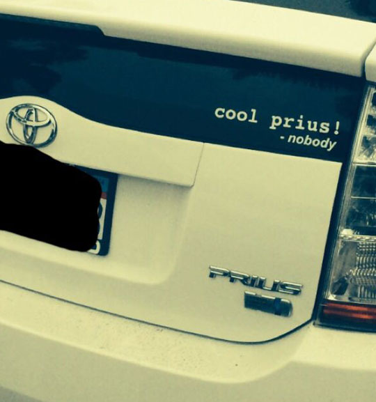 funny-bumper-sticker-Prius-cool