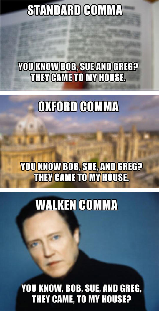 Types Of Commas