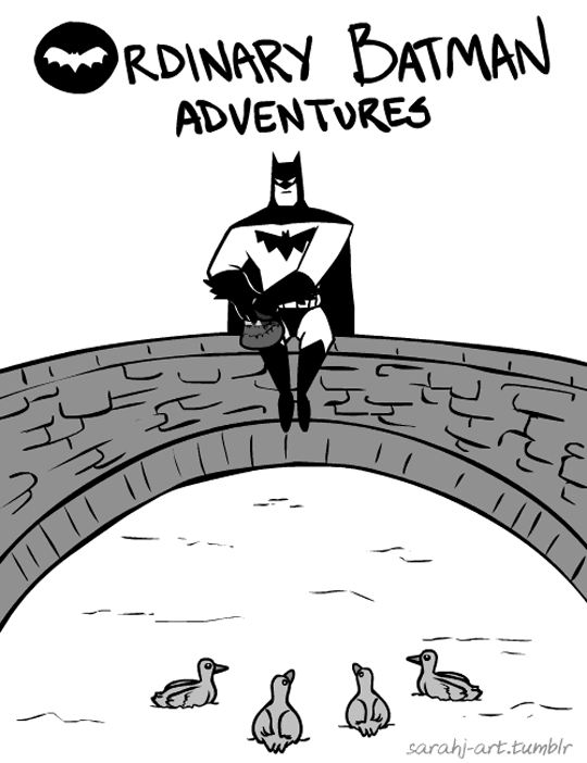 funny-gif-Batman-duck-feeding