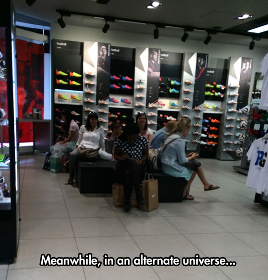 funny-wives-waiting-sports-goods-shop