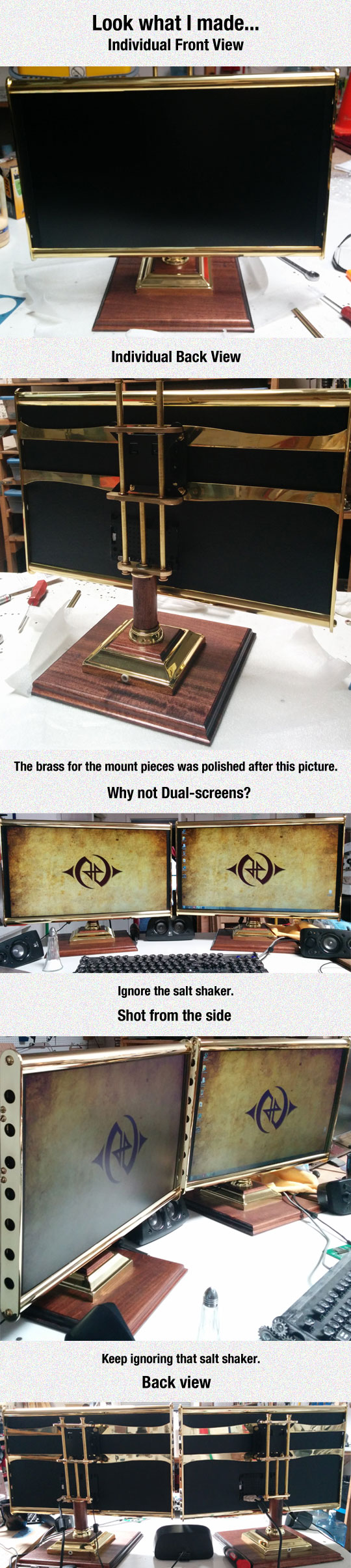 The Most Amazing Steampunk Monitor