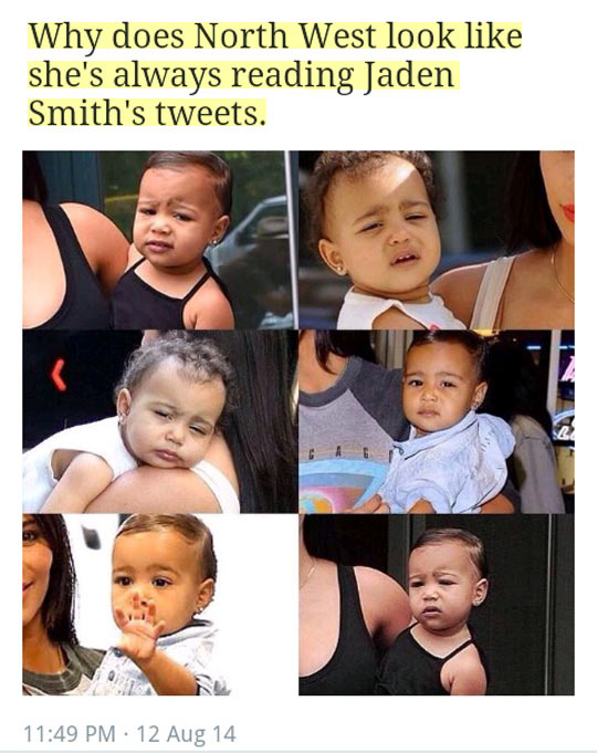 funny-North-West-baby-reading