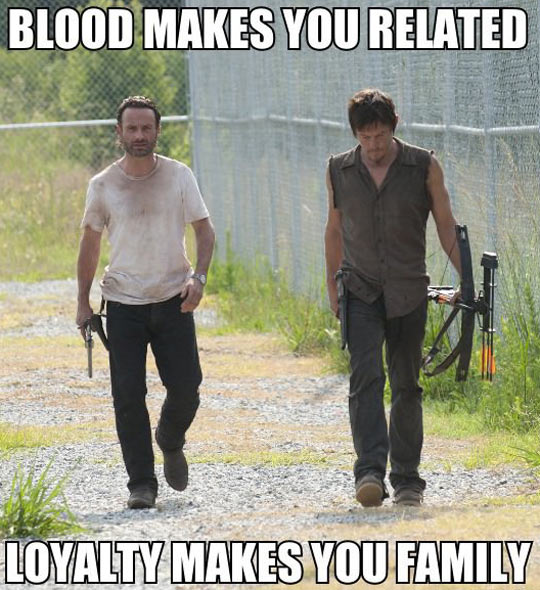 Daryl and Rick