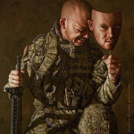 Powerful Artwork About War
