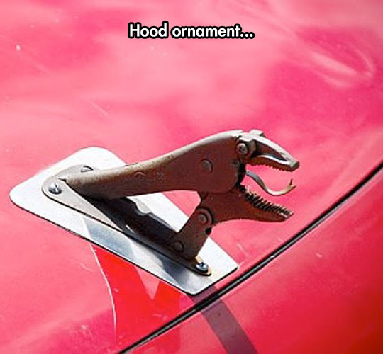 funny-car-lizard-head-tool-ornament