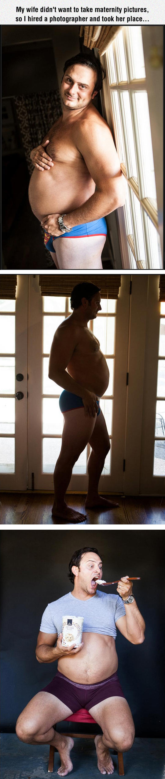 funny-dad-maternity-picture-eating
