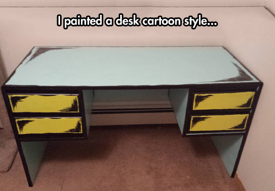 funny-desk-painted-cartoon-style