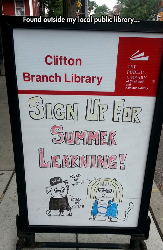 funny-library-public-summer-sign