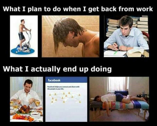 What I Plan On Doing Vs. What I