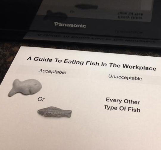 A Guide To Eating Fish In The Workplace
