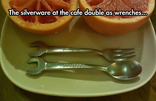 The Only Silverware You