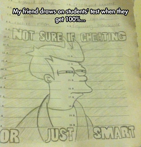 Not Sure If Cheating