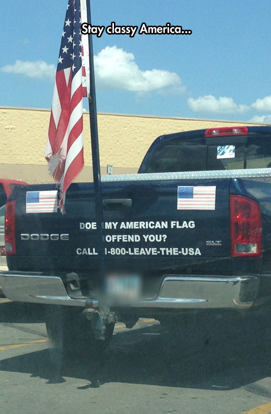 Does My Flag Offend You?