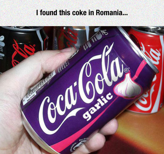 Soda Is A Little Different In Romania
