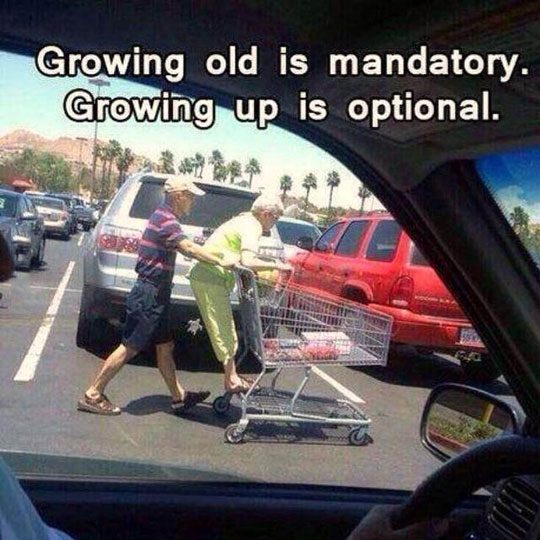Growing Old Is Inevitable