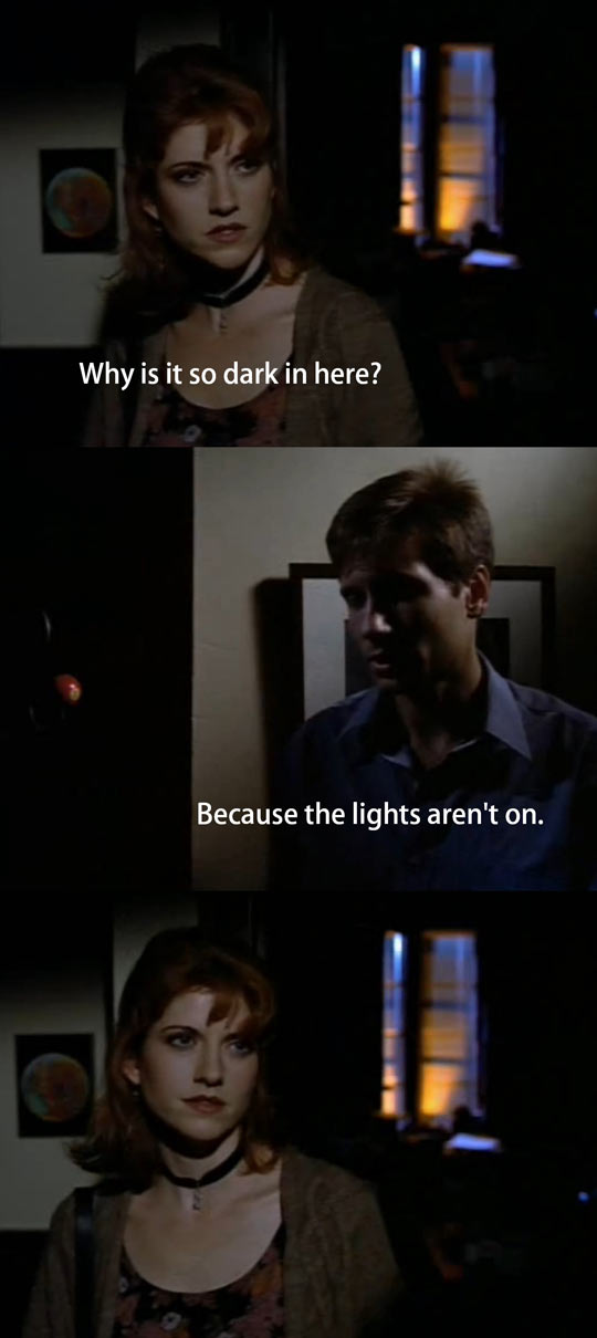 Fox Mulder Was Sharp