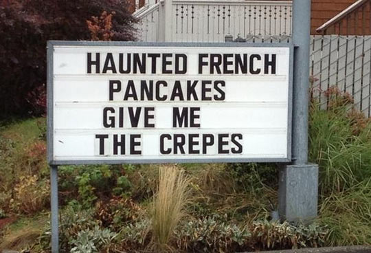 Haunted French Pancakes