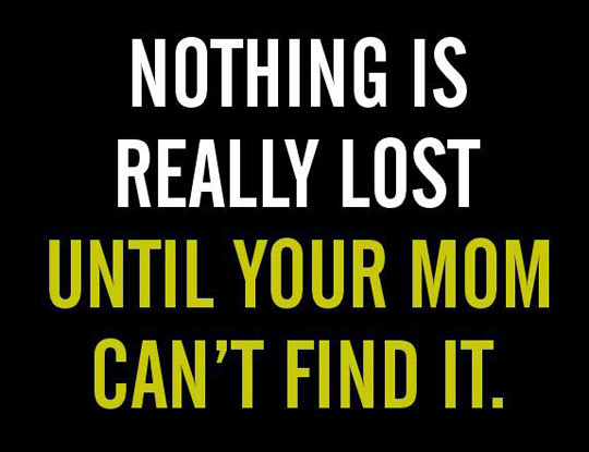 Nothing Is Really Lost