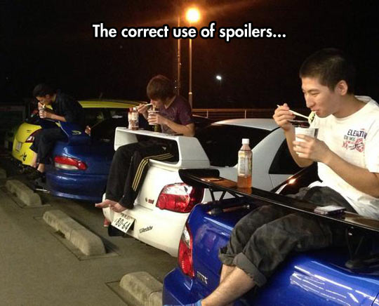 How To Properly Use Spoilers