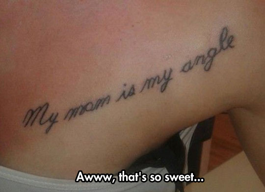 This Guy Loves His Mom And Geometry