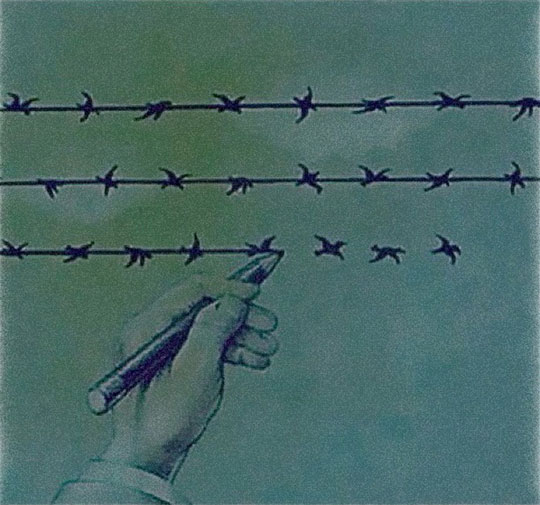 The Difference Between Freedom And Slavery Is One Thin Line