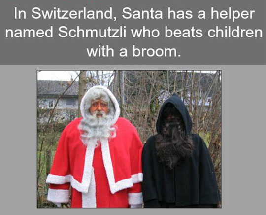 Swiss Santa Claus
