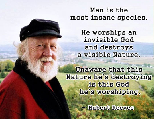 Hubert Reeves About Men, Religion And Nature