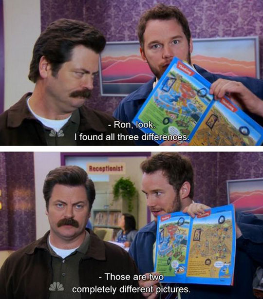 funny-Chris-Pratt-differences-Ron-Swanson